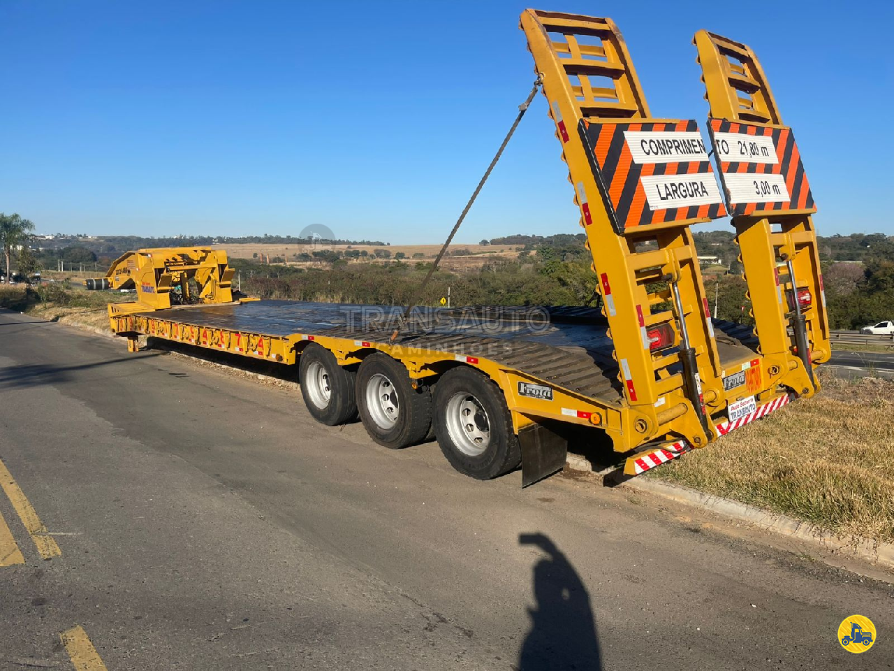 CARRETA SEMI-REBOQUE PRANCHA Reta Transauto Caminhões CAMPINAS SÃO PAULO SP